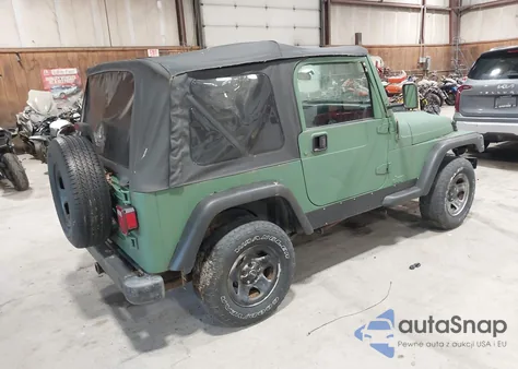 2002 Jeep Wrangler Se z USA, uszkodzony, nr VIN 1J4FA29P62P758139